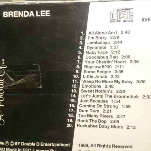 A Potrait of Brenda Lee : Revival (CD FOR SALE)