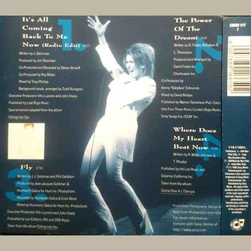 Celine Dion : Its all coming back to me now : CD Single (CD FOR SALE)