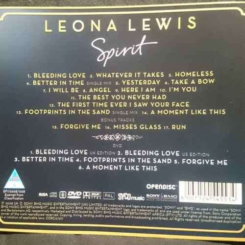 Leona Lewis : Spirit : The Deluxe Edition (CD FOR SALE)