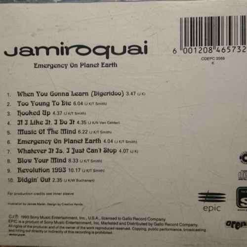 Jamiroquai: Emergency on Planet Earth : CD