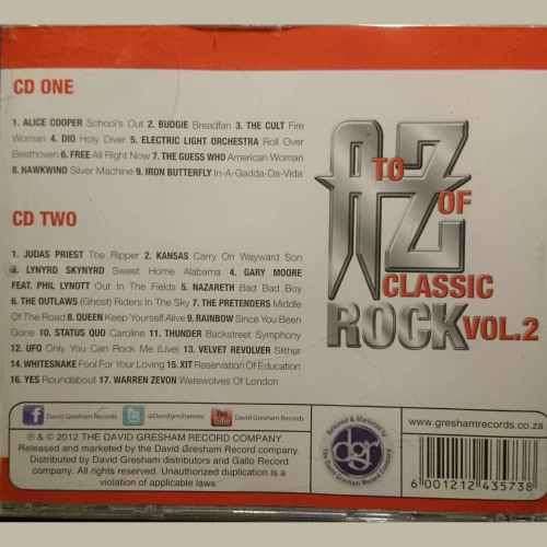 A to Z of Classic Rock Volume 2 : Various Artists : CD