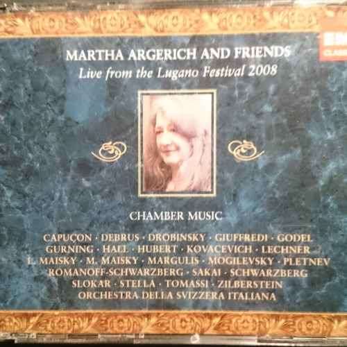 Martha Argerich and Friends : Live from the Lugano Festival 2008 : 3 CD Set (CD FOR SALE)