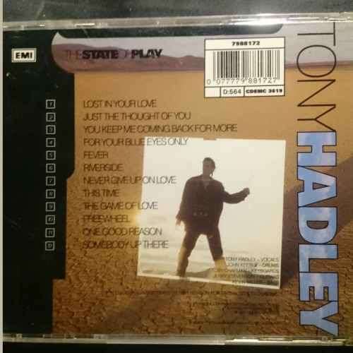 Tony Hadley : The State of Play (CD FOR SALE)