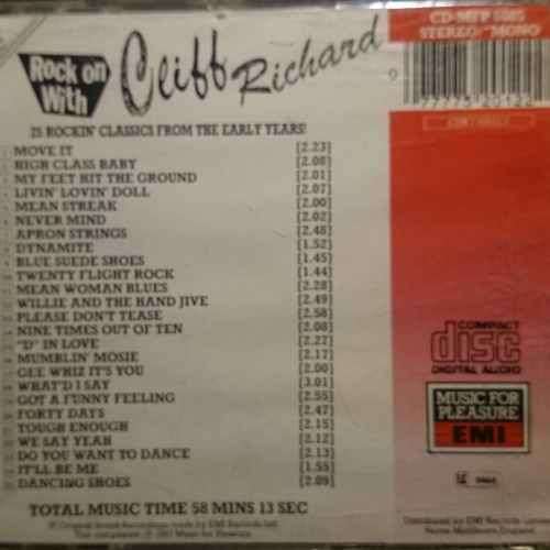 Rock on with Cliff Richard (CD FOR SALE)