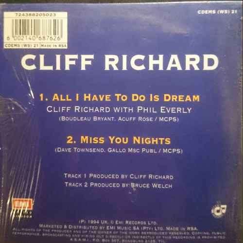 ClIff Richard: 2 Track Album : CD