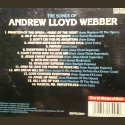 Andrew Lloyf Webber: The Songs of : CD