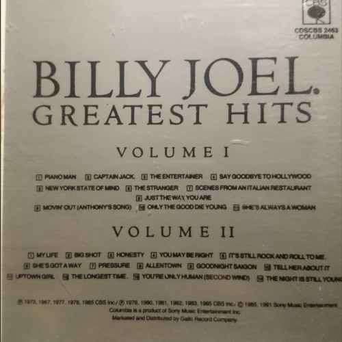 Billy Joel : The Greatest hits volume 1 and 2 : 2 CD Set (CD FOR SALE)