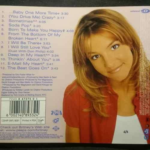 Britney Spears : Baby One More time (CD FOR SALE)