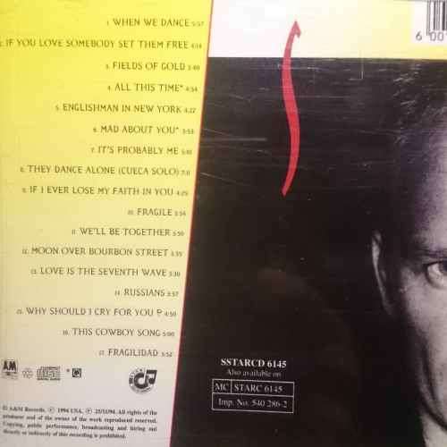 Sting: The Best of 1984 - 1994 : CD