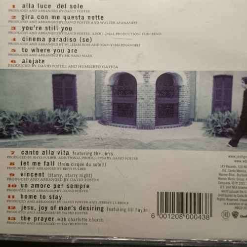 Josh Groban : Josh Groban (CD FOR SALE)