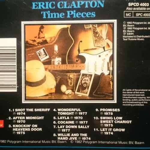 Eric Clapton: Time Pieces : CD