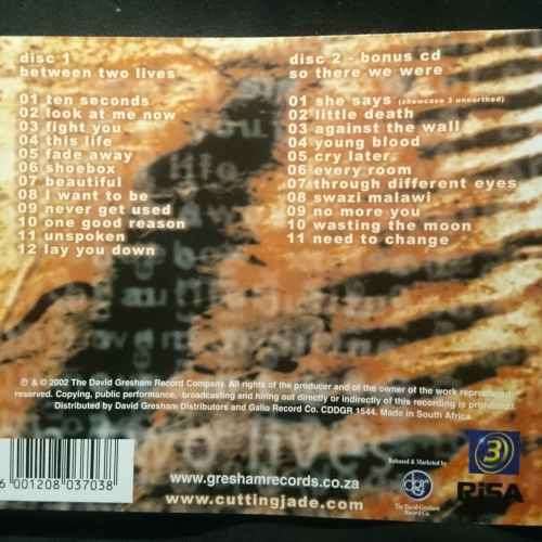 Cutting Jade : Between Two Live : 2 CD Set : CD