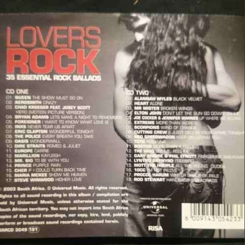 Lovers Rock : 35 Essential Rock Ballads : 2 CD Set : CD