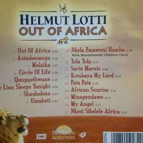 Helmut Lotti : Out of Africa : CD