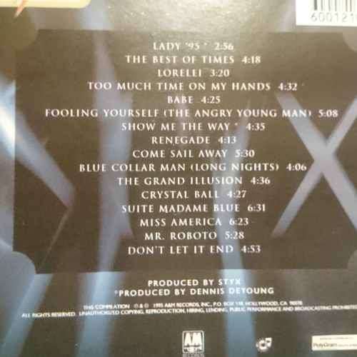 Styx : Greatest Hits : CD