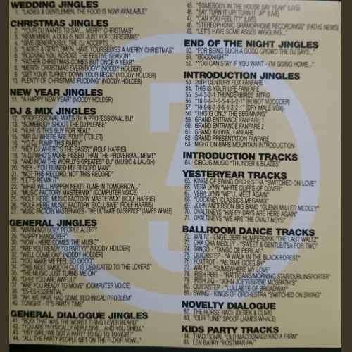 The DJ Box : Jingles and Yesteryear : CD