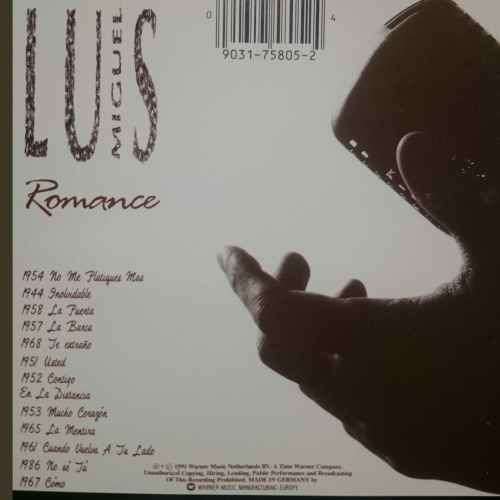 Luis Miguel : Romance : CD