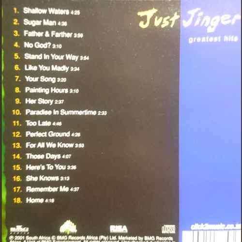 Just Jinger : Greatest Hits : CD