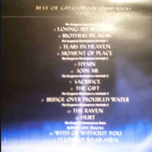 Best of  Gregorian : The Masterpieces : CD
