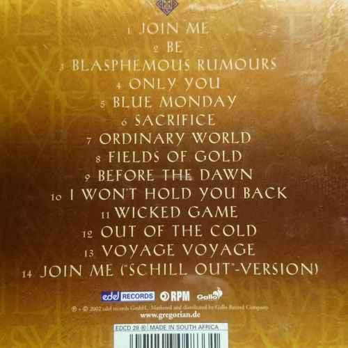 Gregorian : Masters of Chant Chapter 3 : CD