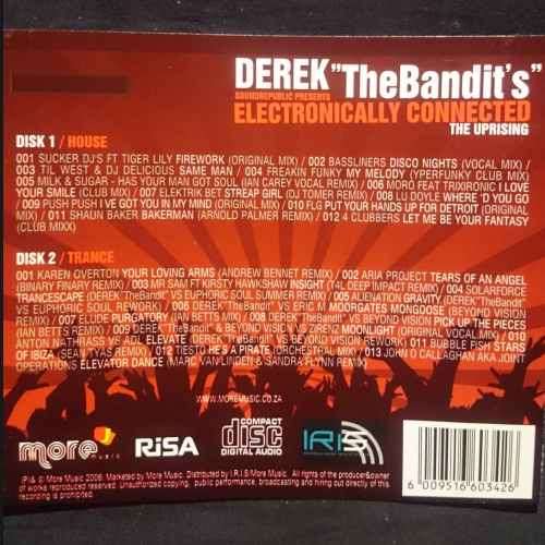 Derek the Bandit sound republic presents : Electronically Connected : The Uprising : 2 CD Set : CD