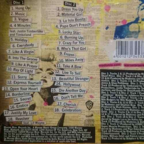 Madonna : Celebration : 2 CD Set : CD