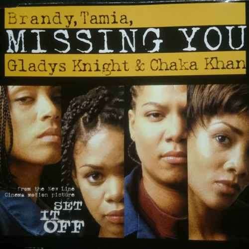 Brandy Tamia Gladys Knight and Chaka Khan : Set it off : Missing You : Cd Single : CD