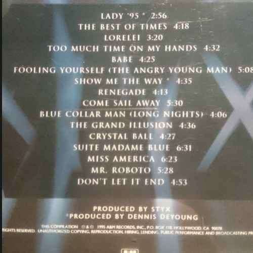 Styx : Greatest Hits : CD