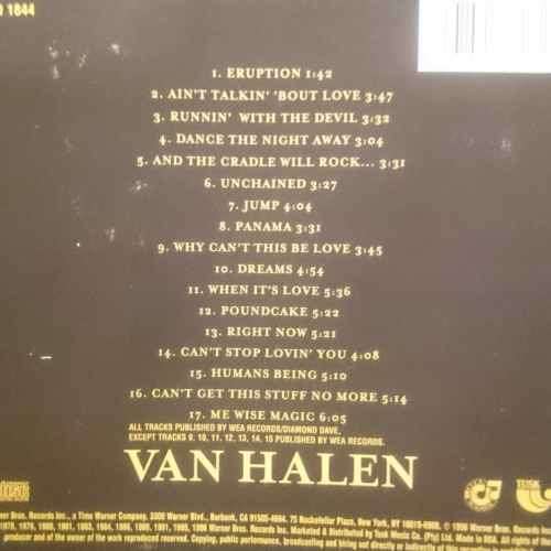 Van Halen : Best of Volume 1 : CD