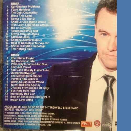 Whackhead Simpson : On Air : 2 Cd Set : CD