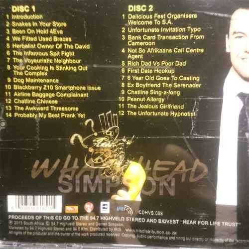 Whackhead Simpson : # Trending : 2 CD Set : CD