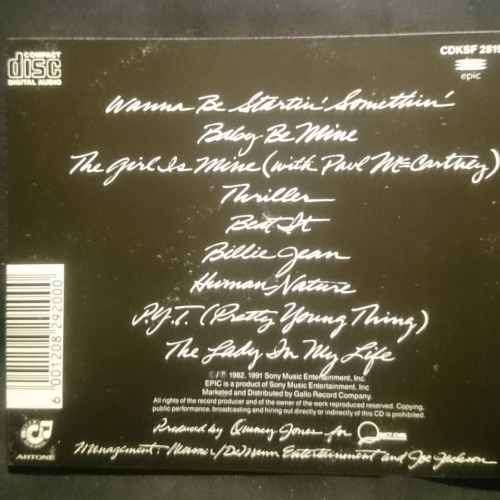 Michael Jackson : Thriller : CD