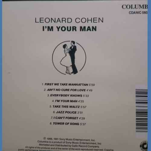 Leonard Cohen : Im Your Man : CD