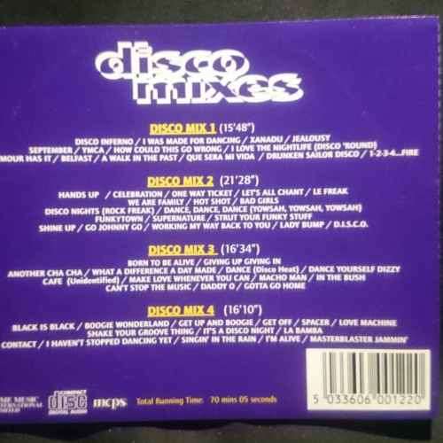 Disco Mixes : Various Artists : CD