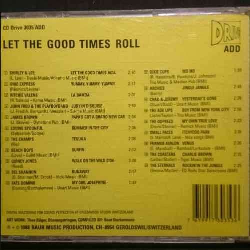 Let the Good Times Roll : Various Artists : CD