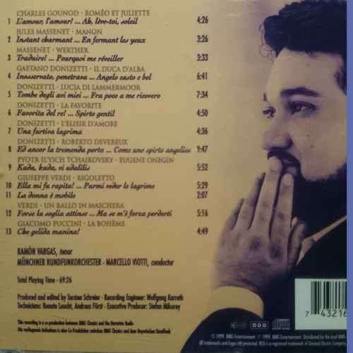 Ramos Vargas : Lamour lamour Munchner Rundfunkorcester Marcello Viotti : CD