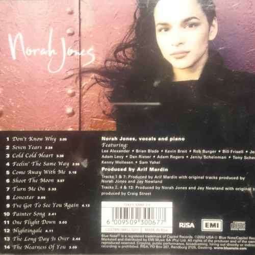 Norah Jones : Come Away with me : CD