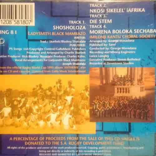 Ladysmith Black Mambazo : Shosholoza (CD FOR SALE)
