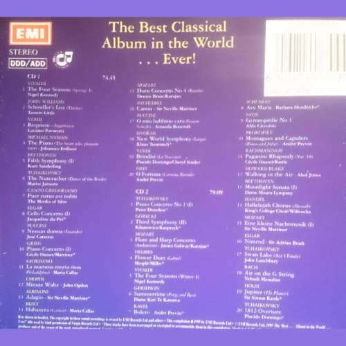 The Best Classical Album in the World Ever : 2 CD Set : CD