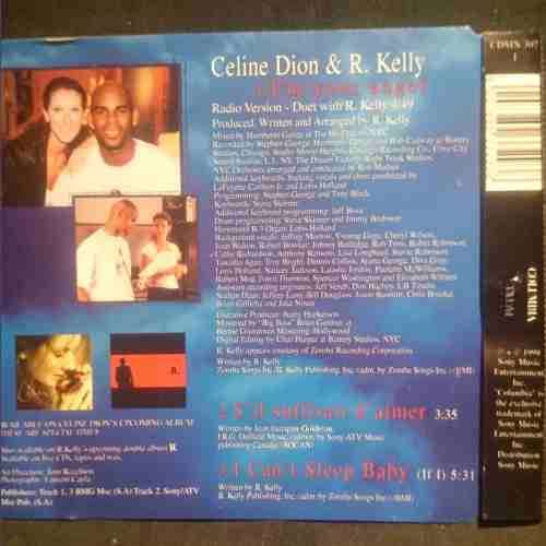 Celine Dion and R Kelly : CD Single : Made in RSA : CD