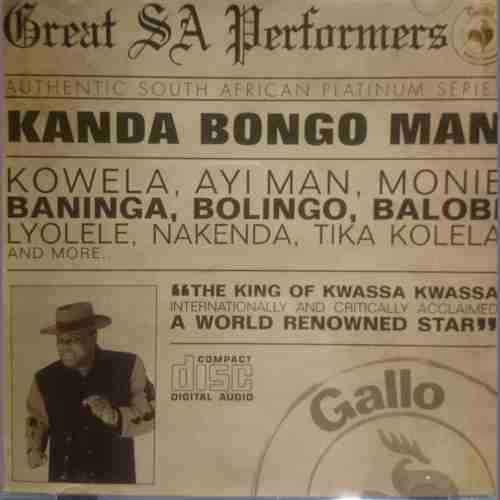 Great South African Performers : Kanda Bongo Man : CD