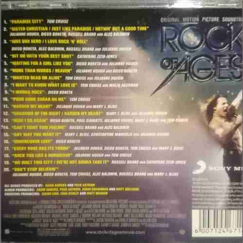 Rock Ages : vrious Artists :Original Motion Picture Soundtrack : OST (CD FOR SALE)