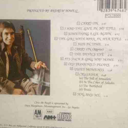 Chris de Burgh : Crusader : CD