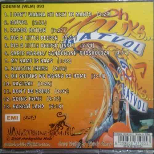 Leon Schuster : Oh Schuks   Im Gatvol : Sountrack Album (CD FOR SALE)