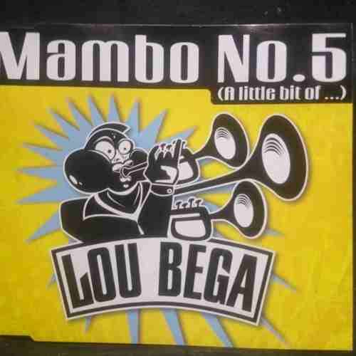 Lou Bega : Mambo number 5  CD Single : CD