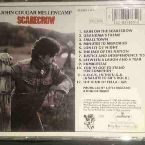John Cougar Mellencamp : Scarecrow : CD