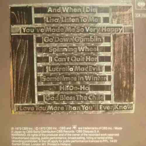 Blood Sweat and Tears : Greatest Hits : CD