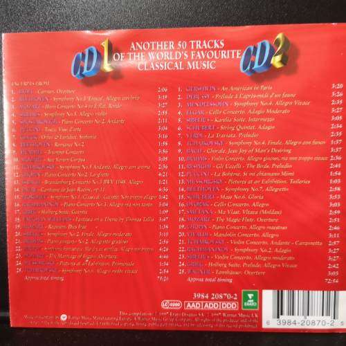 Classic Hits 2 : Another 50 trakcs of the worlds favourite music : 2CD Set (CD FOR SALE)