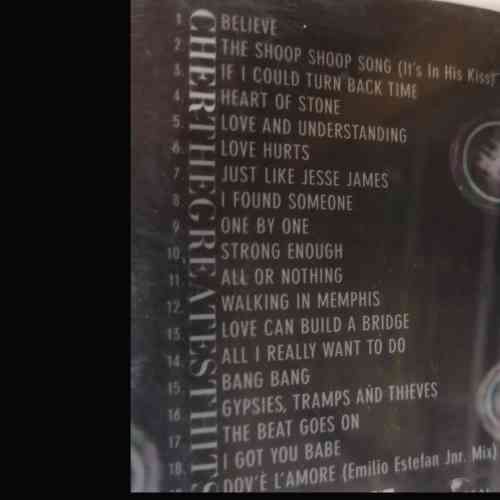 Cher : The Greatest Hits  (CD FOR SALE)