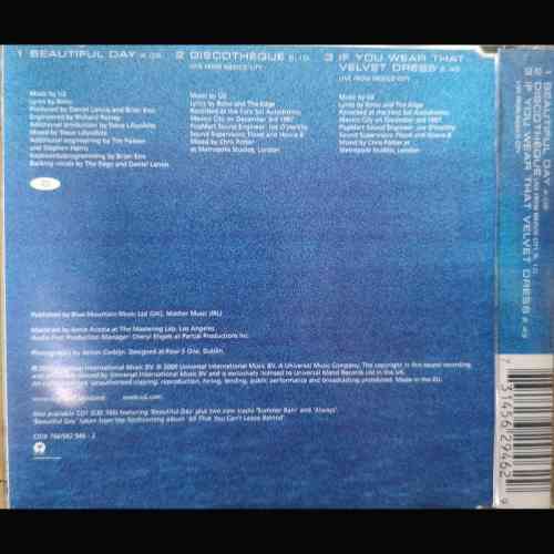 U2: Beautiful Day : CD